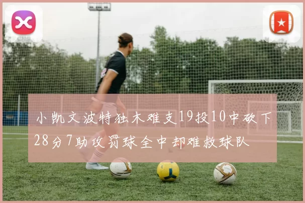 小凯文波特独木难支19投10中砍下28分7助攻罚球全中却难救球队